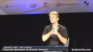 QuakeCon 2007 - John Carmack Q&A Session