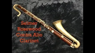 Selmer EEb Contra Alto (Eb Contrabass) Rosewood Clarinet Review