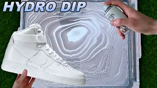 HYDRO Dipping AIR Force 1's! -4