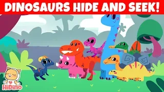 Dinosaurs Like To Play Hide & Seek | Kids Video With Fun Stories