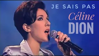 CELINE DION 🎤 Je Sais Pas 🎶 (Live à Montréal) 1995