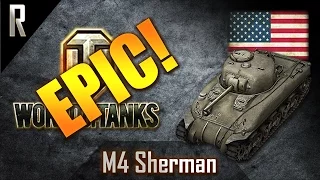 ► World of Tanks - Epic Games: M4 Sherman [11 kills. 3143 dmg]