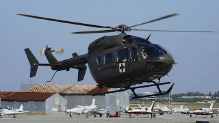 Three UH-72 Lakotas land at San Carlos Airport HeliFest 2011