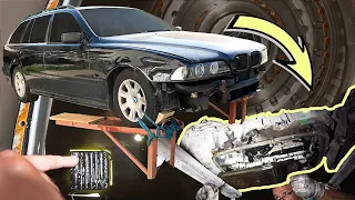 Am ales să desfac acasă Cutia Automata de BMW E39.. și eu sunt CURIOS CE GĂSESC ÎN EA!