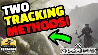 How to track resources in New World