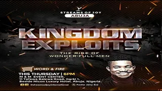 KINGDOM EXPLOITS [THE RISE OF WONDER-FULL MEN] 4 || MIDWEEK [WORD & FIRE] SERVICE || 28TH MARCH 2024