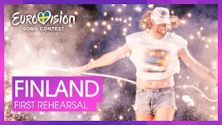 SNIPPET - Windows95man - No Rules! | 🇫🇮 Finland | First Rehearsal | Eurovision 2024