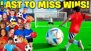 LAST Kid To MISS Penalty WINS…£££?!?