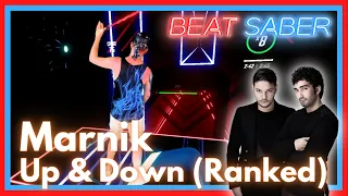BEAT SABER | Marnik " Up & Down " Ranked Version | Mixed Reality (Expert+)