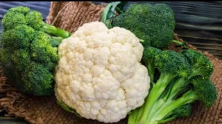 Guests from Spain taught me how to cook Broccoli and Cauliflower so Delicious. ASMR