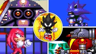 Dark Sonic 3 All Bosses (No Damage)