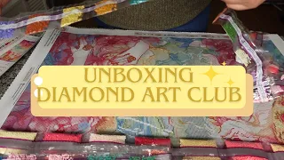 UNBOXING DIAMOND ART CLUB 28 ! ✨🎁