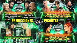 Predicciones Picantes - WrestleMania 40