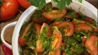 ЗАКУСКА из ПОМИДОРОВ!👌🏻🍅