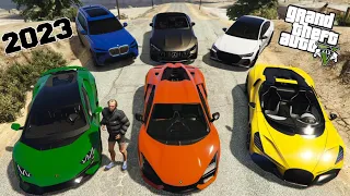 GTA 5 - Stealing 2023 Luxury Cars With Trevor | (GTA V Real Life Cars #63)