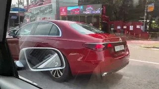 Mercedes-Benz W214 E-Class Prototype in Seoul, Korea