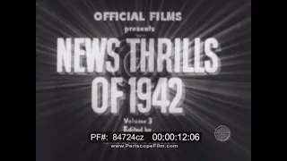 OFFICIAL FILMS OF 1942 VOL 3   BATTLE OF EL ALAMEIN TOBRUK GUADALCANAL SOLOMON SOUND VERSION 84724cz