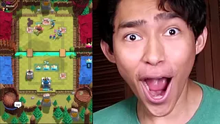 MY FIRST BATTLE IN CLASH ROYALE !! - Fernanfloo