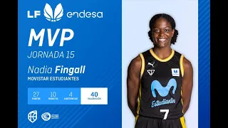 Nadia Fingall, MVP de la Jornada 15 de la LF Endesa