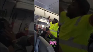 Black Woman gets kicked off Frontier Flight for refusing to comply with exit row! *NEW VIDEO 2024*