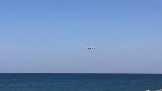 British airways A320 Landing at Gibraltar