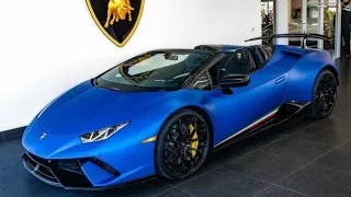 LAMBORGHINI HURACAN PERFORMANTE SPYDER- FULL REVIEW + WALKAROUND! *BEAUTIFUL*