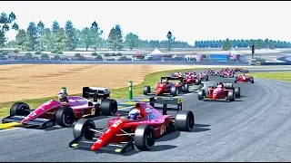 Ferrari F1 2018 vs All Ferrari F1 Cars - Le Mans 24 Hours Circuit