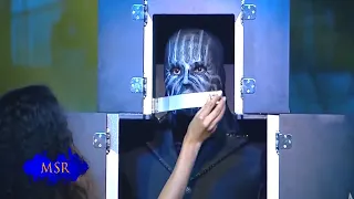 MASKED MAGICIAN LOSES HIS HEAD!