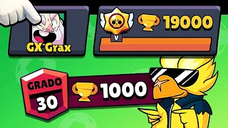 FINALMENTE 19000 COPPE con CORVO GRADO 1000! - Brawl Stars