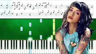 Melanie Martinez - Numbers (Piano Tutorial With Sheets | Piano Instrumental | Piano Karaoke)