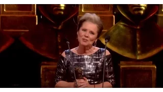 The Laurence Olivier Awards 2016: Imelda Staunton's acceptance speech