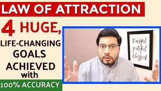 MANIFESTATION #230: 🔥 4 HUGE Goals Achieved Fast With 100% Accuracy | Law of Attraction Works