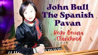 John Bull/The Spanish Pavan/Clavichord Healing Frequency 417Hz/ ジョン・ブル/スペイン風パヴァーヌ  ソルフェジオ周波数