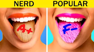 Estudiante Popular Rico vs Estudiante Nerd Pobre || Estudiante Común vs La Hija del Director