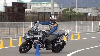 2022/12/11 N10 グチ選手 R1250GSアドベンチャー 2h TRY GYMKHANA CUP Rd4