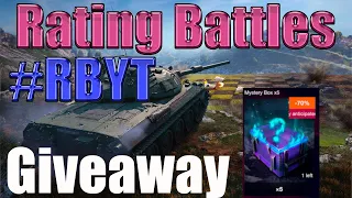 🇮🇹Wotb Rating Battles day 5 #rbyt  🎉🎉 Giveaway For 3 k subscribers 5 Mistery BOX@DrDisRespect