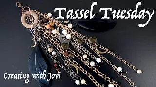 Chain Tassel | Tassel Tuesday 39 | Chain Tassel Using Recycled Jewelry