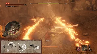 Sekiro - Owl (Father) - Fast Kill: High Monk & Suzaku's Lotus Umbrella