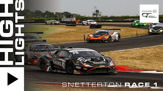 Highlights | Race 1 | Snetterton | Intelligent Money British GT 2023