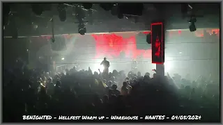 BENIGHTED au Hellfest Warm up au Warehouse à NANTES (44/FRANCE) le 4 Mai 2024