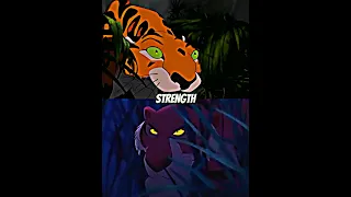 Sabor vs Shere Khan | Tarzan vs Jungle Book |