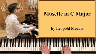 Leopold Mozart: Musette in C Major, from: "Notenbuch für Wolfgang" [Piano Tutorial]