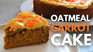 Vegan Carrot and Oats Cake WITHOUT SUGAR & GLUTEN FREE!! The Best Oatmeal Recipe Ever!