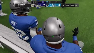 madden 22  week 3  ravens at lions part 1