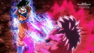 MUI Goku vs SSJ4 Limit Break Goku | Super Dragon Ball Heroes Episode 50