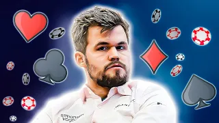 How Good is Magnus Carlsen at Poker? Chess GOAT'S Creative Bluff