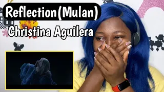 Christina Aguilera - Reflection (Mulan) Reaction