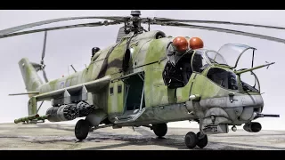 Mi-24V Hind E Helicopter 1:35 Trumpeter