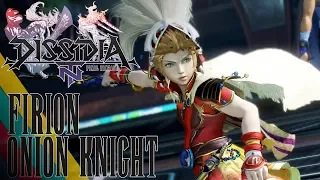 DISSIDIA Final Fantasy NT BETA - Firion & Onion Knight Gameplay [PS4 1080p]