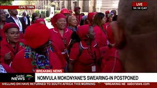 EFF members arrive